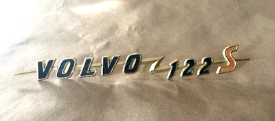 VINTAGE VOLVO 122 S CAR EMBLEM AMAZON MODEL PRODUCED IN THE 1960'S - image 1 of 4