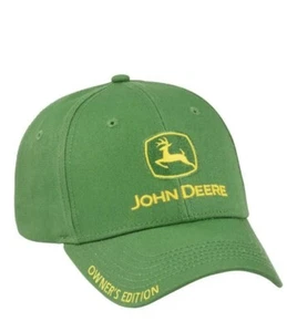 NWT John Deere Licensed Green Owners Edition Adjustable Cap/Hat - Picture 1 of 12