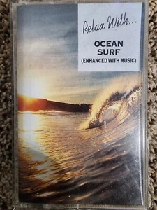 Relax with Ocean Surf Enhanced by Music CASSETTE  - Picture 1 of 4
