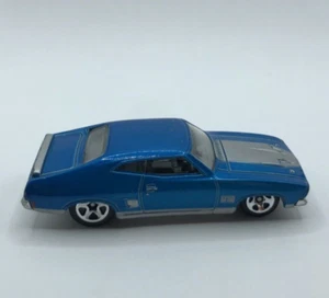 Vintage 2000’s Hot Wheels 1973 Ford Falcon XB Blue & Silver Rare Muscle Car Old - Bild 1 von 5