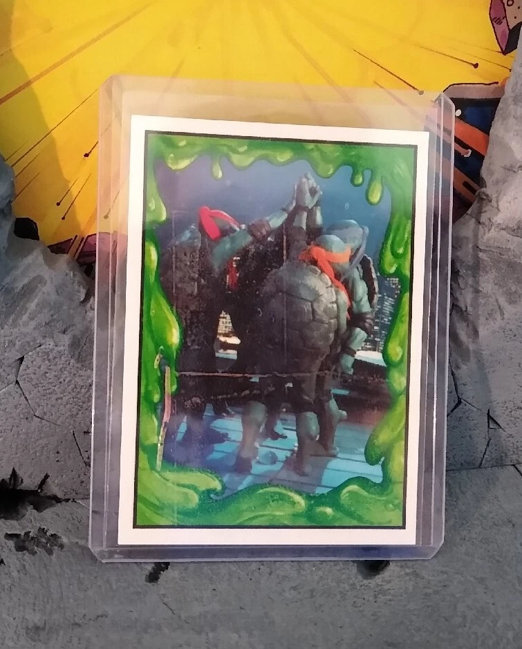 NM HOSTESS TEENAGE MUTANT NINJA TURTLES 2 TURTLE PIE SOTO CARD STICKER B TMNT - Image 1 of 1