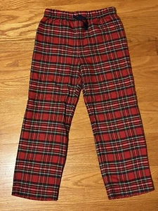 Vineyard Vines Holiday Pajama Lounge Pants Youth SIZE 7 Red Plaid Christmas - Picture 1 of 3