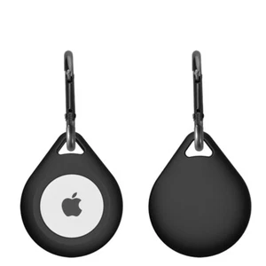 4 Pack Multicolor AirTag Silicone Case Cover Tracker Keychain Sleeve Tear Shape - Picture 1 of 8