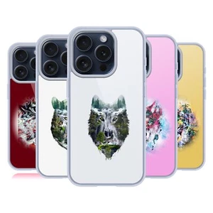 RIZA PEKER ANIMAL ABSTRACT GEL CASE COMPATIBLE W/ APPLE iPHONE PHONES/MAGSAFE - Picture 1 of 18