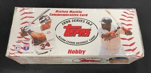 1996 Topps Baseball Factory Sealed Hobby Complete Set ~ 449 Cards ~ Series 1&2 - Picture 1 of 1