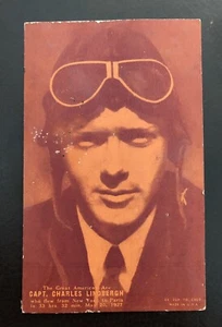 Postal vintage de Charles Lindbergh - Imagen 1 de 2