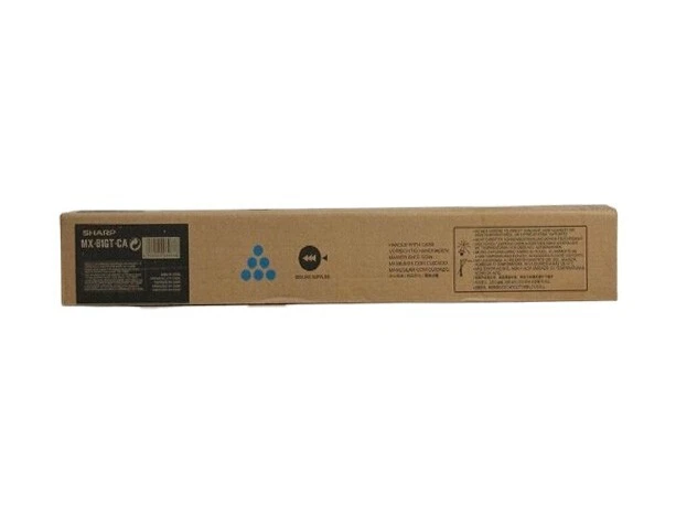 Genuine Sharp MX-61GT-CA Cyan Toner Cartridge - MX-2651 / MX-3061 - 24K Pages - Image 1 of 1