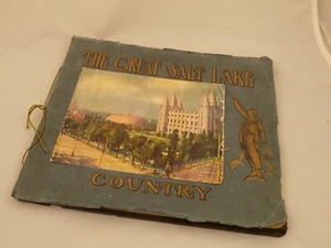 The Great Salt Lake Country , 1906, Williamson-Haffner Co Souvenir prints/book - Picture 1 of 5