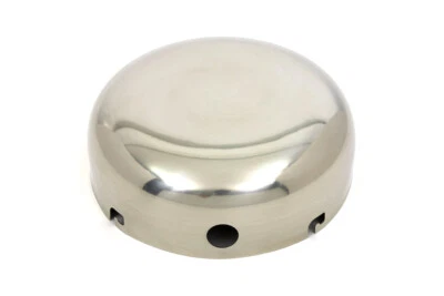 Cubierta de filtro de aire de acero inoxidable pulido ranura en J para Harley Davidson Foto 1 de 4