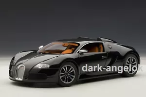 1:18 AUTOart 70961, Bugatti Veyron 16.4 Sang Noir 2009 black schwarz - Bild 1 von 8