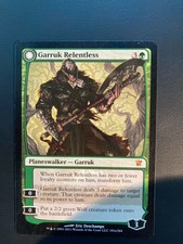 Garruk Relentless, Garruk The Veiled Cursed Innistrad LP* mtg Commander