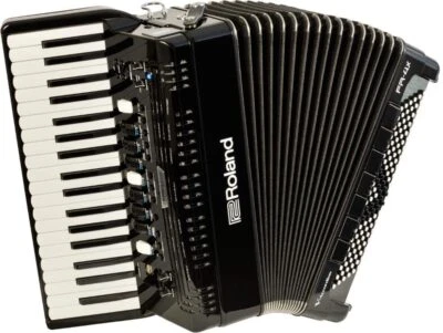 Roland FR-4x BK V-Accordion Digital Piano Accordion Black 37-Keys 120 8.9kg - Image 1 of 4