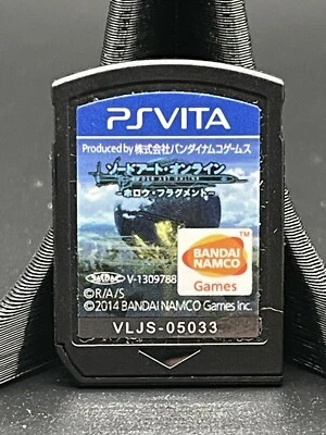 Cartucho de juego Sony PS Vita Sword Art Online fragmento hueco sin región Foto 1 de 2