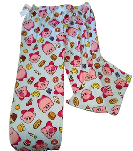 Pantalones de pijama para hombre Kirby tejidos personajes ficticios estampados - azul claro L - Imagen 1 de 5