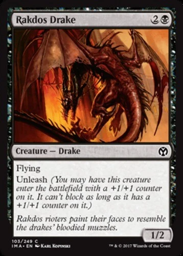 x1 Rakdos Drake - Iconic Masters - NM - MTG - Image 1 of 1