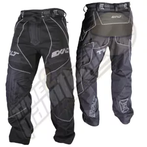 Exalt T4 Paintball Pants - Black / Grey - 2XL (41-45) **FREE SHIPPING** - Picture 1 of 3