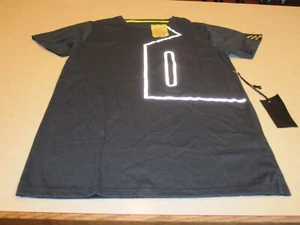 NUEVA CON ETIQUETAS Brooklyn Estándar Para Hombre CAMISETA REFLECTANTE Cremallera Bolsillo Pequeño Trabajo Correr - Imagen 1 de 7