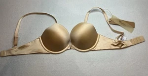 Wingslove Beige Bra Underwire 32C Seamless New - Picture 1 of 10