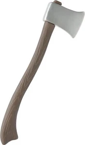 Axe Brown Handle Toy Suit Yourself Fancy Dress Halloween Adult Costume Accessory - Picture 1 of 1