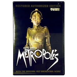 Fritz Lang's - Metropolis (DVD, 1927, Full Screen Restored Ed) Like New ! - Picture 1 of 3