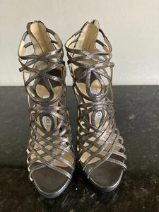 HOCHWERTIGE ORIGINAL JIMMY CHOO SANDALETTEN NEUWERTIG - Bild 1 von 10