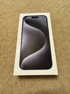 Apple iPhone 15 Pro Titanium 512GB - Empty Box ONLY - Zdjęcie 1 z 2