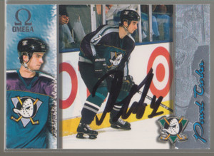 Autographed 97/98 Pacific Omega Pavel Trnka - Ducks