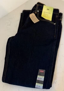 Levis 512 Slim Taper Stretch Mens Blue Jeans 33X32  W33L32 Levi Brand New - Picture 1 of 5