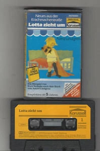 NEUES AUS DER KRACHMACHERSTRASSE LOTTA ZIEHT UM Märchen Karussell MC - Picture 1 of 2