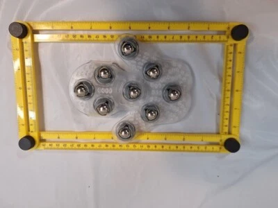 All About Men - Full Body Massage Glove w/ 9 Rolling Balls for Body Tension - Image 1 of 2