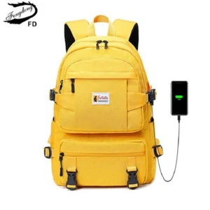Moda Mochila Bolsos Escolares Para Adolescentes Impermeables Oxford Mochila Grande Niña - Imagen 1 de 16