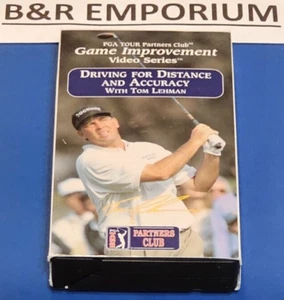 Driving for Distance and Accuracy with Tom Lehman - (1998 PGA Tour) - Used VHS - Imagen 1 de 4