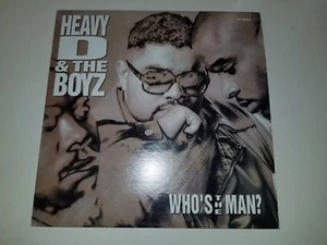 HEAVY D & THE BOYZ Who's The Man? UPTOWN 54545 SINGLE VINYL 12" RECORD - Picture 1 of 3
