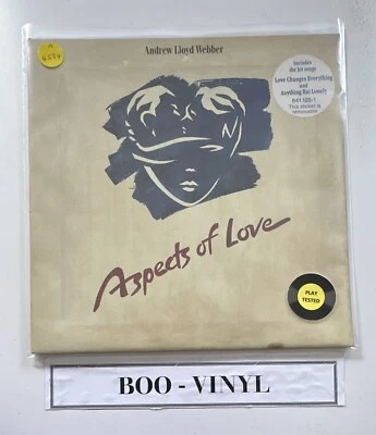 ASPECTS OF LOVE - ANDREW LLOYD WEBBER - DOUBLE VINYL ALBUM + BOOKLET EX / VG+ - Image 1 of 4