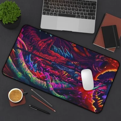 Gaming Mauspad, CSGO Mauspad, Schreibtischunterlage, AWP | Hyper Beast 30x56 cm - Bild 1 von 4