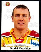 1999-00 Swiss Panini Stickers #144 Daniel Gauthier