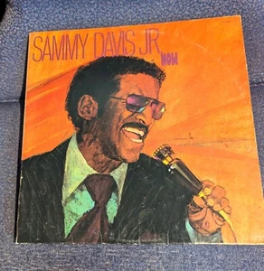 Now, Sammy Davis Jr LP 1972 MGM vinyl Record Fold Out Poster WLP Radio - Picture 1 of 4