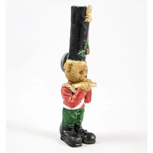 Weihnachten 1995 Spielzeug Soldat Bär mit Flöte Kühlschrankmagnet Weihnachten Urlaub - Bild 1 von 4