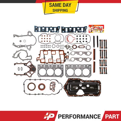 Juego completo de juntas pernos de cabeza para 04-05 Buick Chevrolet Pontiac 3,8 OHV 2º Des 2 K Foto 1 de 4