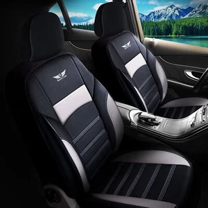 Fundas De Asiento Para Mitsubishi Lancer En Negro Y Gris - Imagen 1 de 7