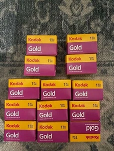 13 x Kodak gold iso 200 135/36 + 135/24 - Bild 1 von 1