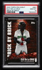 2022 Topps Pro Debut Brick by Brick Elly De La Cruz #BB-1 PSA 10 GEM MT