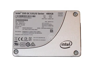 INTEL 480GB 24/7 SSD Server Festplatte SATA 2,5" SSDSC2BB480G7 S3520 H85837-01 - Bild 1 von 1