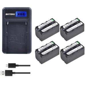 2/4 NP-F770 NP-F970 NP-F750 Battery Pack & Charger for Sony Cameras Camcorders - Picture 1 of 25
