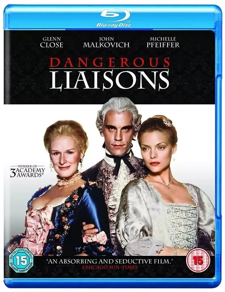 Dangerous Liaisons Blu-ray (2018) Glenn Close Quality Guaranteed Amazing Value - Image 1 of 1