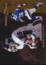 1997 Pinnacle X-Press Football #24 Tyrone Wheatley