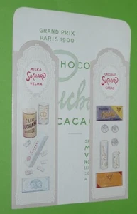 PUB 1900-1910 CHOCOLAT SUCHARD MILKA GRAND PRIX EXPO PARIS ONOBRYCHIS SATIVA - Picture 1 of 3