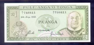 Tonga 1 Pa'anga 1985 P19c UNC - Imagen 1 de 2