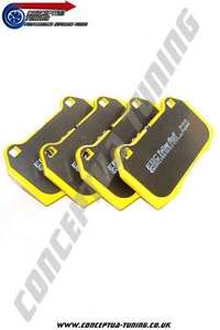 Pastillas de freno delanteras Mitsubishi EVO IX 9 CT9A 4G63 mejoradas EBC Yellowstuff - Brembo - Imagen 1 de 2