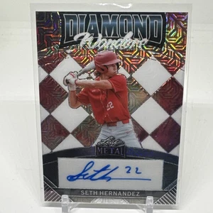 Seth Hernandez RARO 1/1 Automático 2024 Hoja 2025 Draft Pittsburgh Pirates DW-SH1 - Imagen 1 de 4